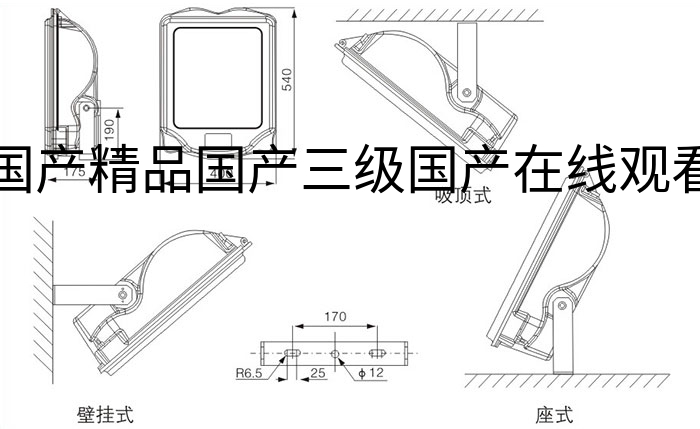 NSC9700防眩通路灯安装示意图